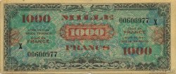1000 Francs DRAPEAU FRANKREICH  1944 VF.22.02 fVZ
