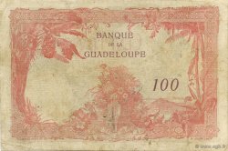 100 Francs GUADELOUPE  1934 P.16 BC