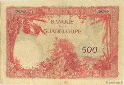 500 Francs GUADELOUPE  1934 P.17 VF
