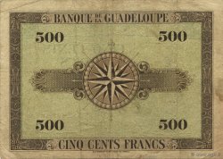 500 Francs GUADELOUPE  1944 P.24b fSS