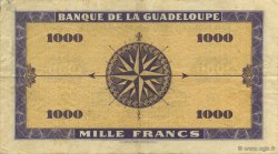 1000 Francs Karukera petit format GUADELOUPE  1945 P.26A VF - XF