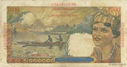 1000 Francs Union Française GUADELOUPE  1947 P.37a S to SS