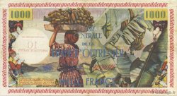 10 NF sur 1000 Francs pêcheur GUADELOUPE  1960 P.43 EBC+