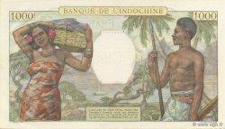 1000 Francs TAHITI  1954 P.15bs q.FDC