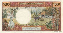 1000 Francs TAHITI  1969 P.26 SC+