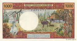 1000 Francs TAHITI  1971 P.27a q.FDC