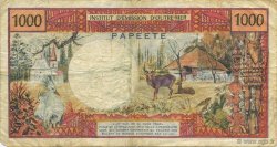 1000 Francs TAHITI  1977 P.27b BC