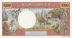 1000 Francs TAHITI  1985 P.27d q.FDC