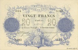 20 Francs type 1871 FRANCIA  1871 F.A46.02 SC+