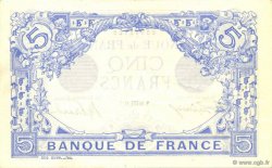 5 Francs BLEU FRANCE  1913 F.02.21 XF+