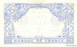 5 Francs BLEU FRANCIA  1915 F.02.34 EBC+