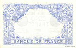 5 Francs BLEU FRANCIA  1916 F.02.36 AU