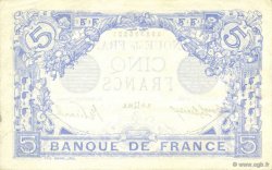 5 Francs BLEU FRANCIA  1916 F.02.39 SC