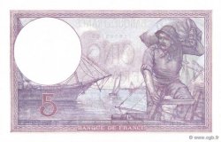 5 Francs FEMME CASQUÉE FRANCE  1922 F.03.06 UNC-