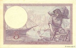 5 Francs FEMME CASQUÉE FRANCE  1930 F.03.14 AU+