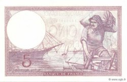 5 Francs FEMME CASQUÉE modifié FRANCIA  1939 F.04.05 FDC