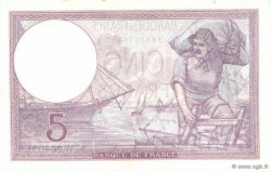 5 Francs FEMME CASQUÉE modifié FRANCIA  1940 F.04.15 AU