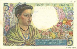 5 Francs BERGER FRANCE  1947 F.05.07 AU-