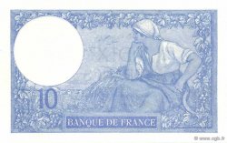 10 Francs MINERVE FRANCIA  1921 F.06.05 q.AU