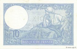 10 Francs MINERVE modifié FRANKREICH  1939 F.07.02 VZ+