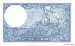 10 Francs MINERVE modifié FRANCIA  1939 F.07.08 AU