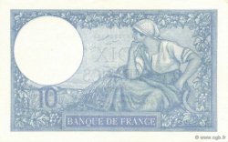 10 Francs MINERVE modifié FRANCE  1940 F.07.16 UNC