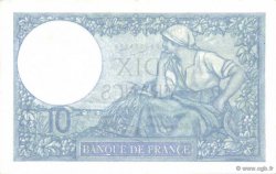 10 Francs MINERVE modifié Numéro spécial FRANCE  1940 F.07.21 SPL