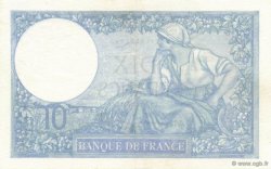 10 Francs MINERVE modifié FRANKREICH  1940 F.07.23 fST+
