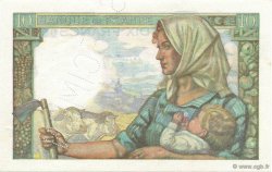 10 Francs MINEUR FRANCIA  1941 F.08.01Sp2 AU+