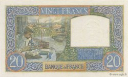 20 Francs TRAVAIL ET SCIENCE FRANCIA  1941 F.12.17 SC