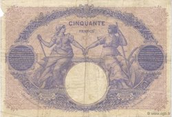 50 Francs BLEU ET ROSE FRANCE  1901 F.14.13 F