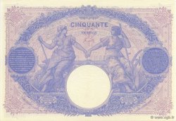50 Francs BLEU ET ROSE FRANCE  1913 F.14.26 XF+