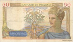 50 Francs CÉRÈS FRANCIA  1937 F.17.36 BB