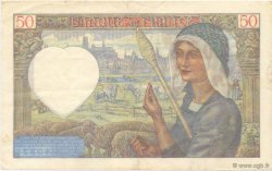 50 Francs JACQUES CŒUR FRANKREICH  1941 F.19.14 VZ