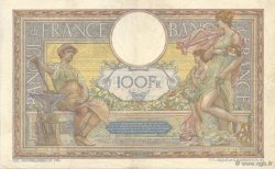 100 Francs LUC OLIVIER MERSON sans LOM FRANKREICH  1921 F.23.14 SS