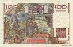 100 Francs JEUNE PAYSAN FRANCIA  1945 F.28.01Sp FDC
