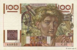 100 Francs JEUNE PAYSAN FRANCE  1946 F.28.02 pr.SUP