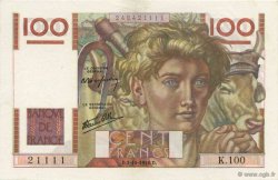 100 Francs JEUNE PAYSAN FRANCE  1946 F.28.09 AU