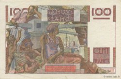 100 Francs JEUNE PAYSAN FRANKREICH  1952 F.28.32 fST