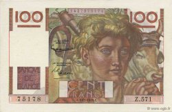 100 Francs JEUNE PAYSAN FRANCIA  1953 F.28.40 EBC+