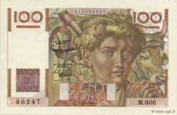 100 Francs JEUNE PAYSAN FRANKREICH  1954 F.28.43a ST
