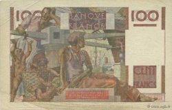 100 Francs JEUNE PAYSAN filigrane inversé FRANCE  1952 F.28bis.01 TTB+