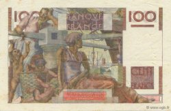 100 Francs JEUNE PAYSAN filigrane inversé FRANCIA  1954 F.28bis.06 MBC