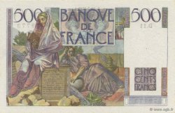 500 Francs CHATEAUBRIAND FRANKREICH  1945 F.34.01 ST