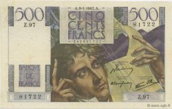 500 Francs CHATEAUBRIAND FRANKREICH  1947 F.34.07