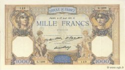 1000 Francs CÉRÈS ET MERCURE FRANCE  1931 F.37.06