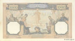 1000 Francs CÉRÈS ET MERCURE type modifié FRANCE  1939 F.38.34 AU+