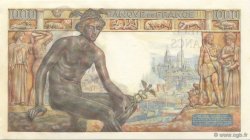 1000 Francs DÉESSE DÉMÉTER FRANCE  1943 F.40.17 UNC