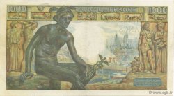 1000 Francs DÉESSE DÉMÉTER FRANKREICH  1943 F.40.25 VZ