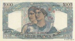 1000 Francs MINERVE ET HERCULE FRANCIA  1945 F.41.09 SC